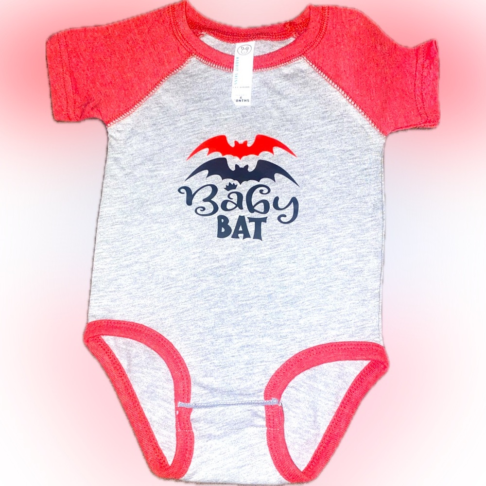 Baby Boy Baby Bat Onesie Size 6